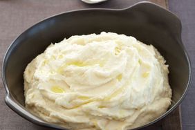 Mashed Potatoes with manchego and olive oil