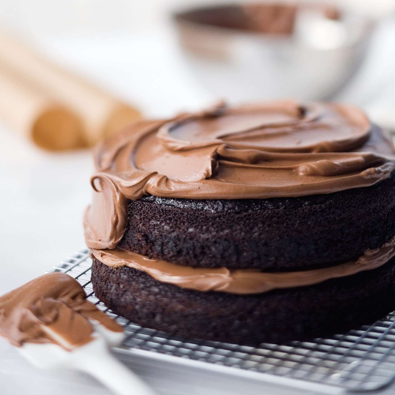 Double-Chocolate Layer Cake