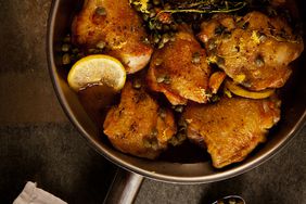 Zesty Braised Chicken with Lemon and Capers