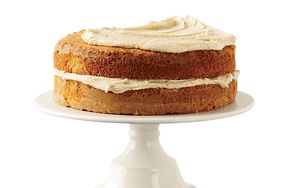 Spice Cake with Bourbon-Pecan Frosting