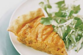 Andouille&#150;and&#150;Sweet Potato Pie with Tangy Apple Salad