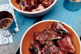 Honey-Glazed Baby Back Ribs with Whiskey Marinade