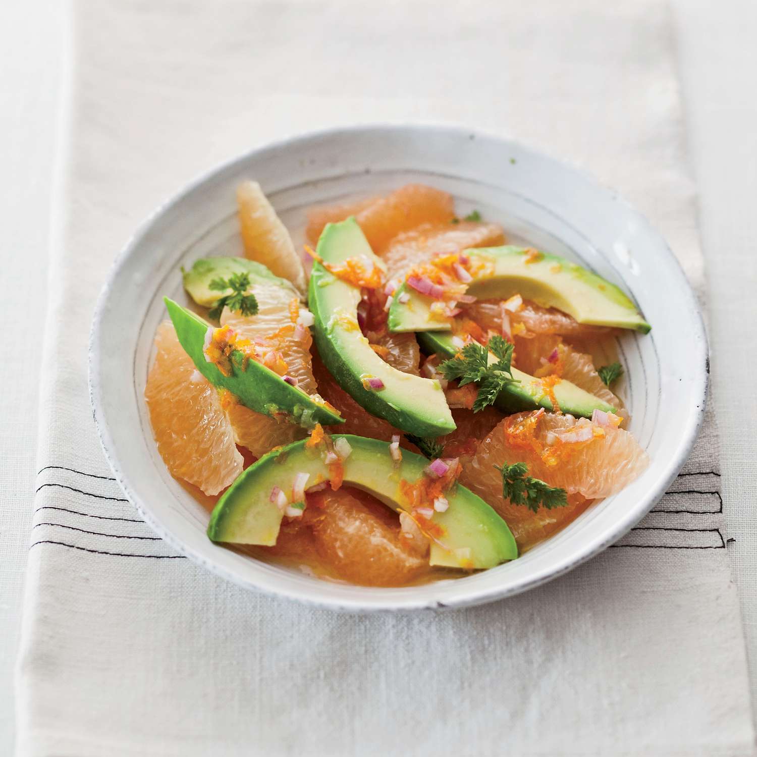 Pink-Grapefruit-and-Avocado Salad