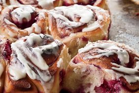 Raspberry-Swirl Sweet Rolls. Photo &copy; Quentin Bacon