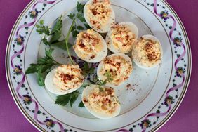 Smoked-Salmon Deviled Eggs