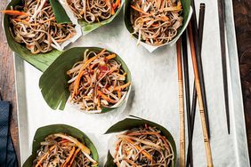 Cold Soba Salad with Dried Shiitake Dressing