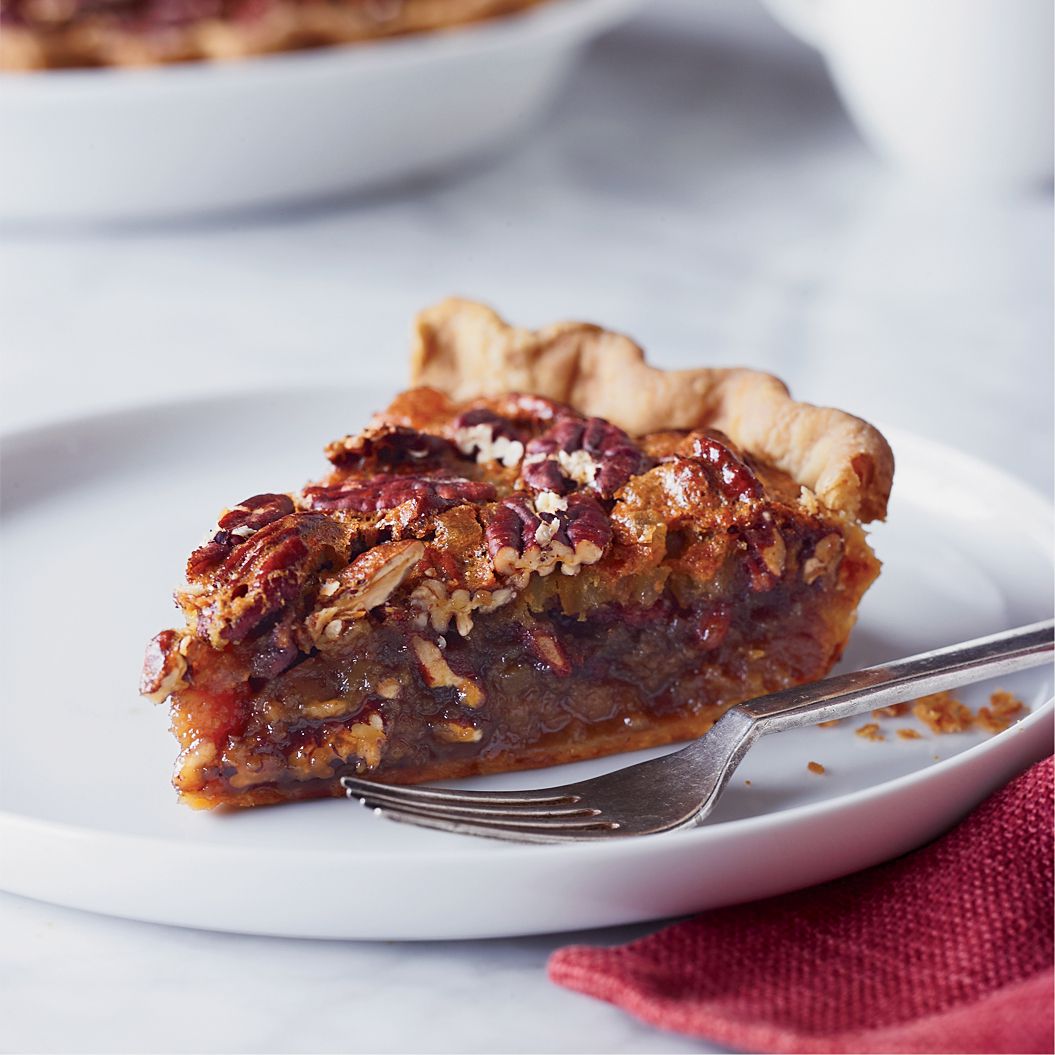 Pecan Pie with Candied Ginger and Rum