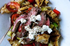 Grilled Skirt Steak with Panzanella