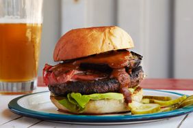 Beef Burgers with Sweet-n-Smoky Ketchup