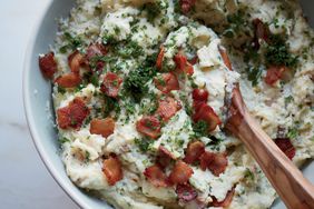 Mashed Potatoes with Bacon and Mustard