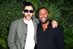 Bad Bunny and David Grutman