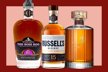 WhistlePig The Boss Hog XI: The Juggernaut, Russell’s Reserve 15, Hibiki 40