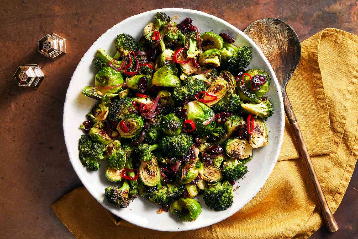 Brussels and Broccoli Agrodolce