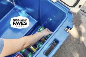 Rovr Roller 80 cooler with Food & Wine Faves badge