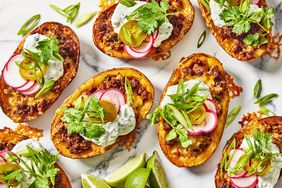 Crispy Potato Skins with Chorizo