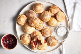 Ebelskivers With Raspberry Jam