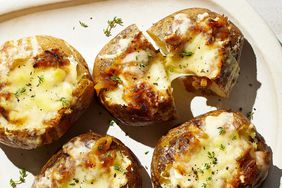 French Onion Baked Potatoes