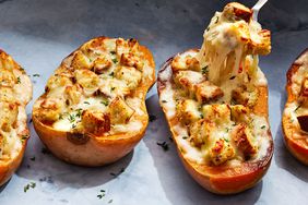 French Onion Stuffed Butternut Squash