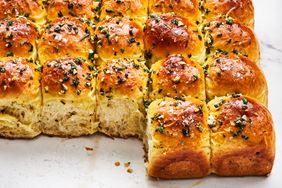 Fried Herb Yeast Rolls