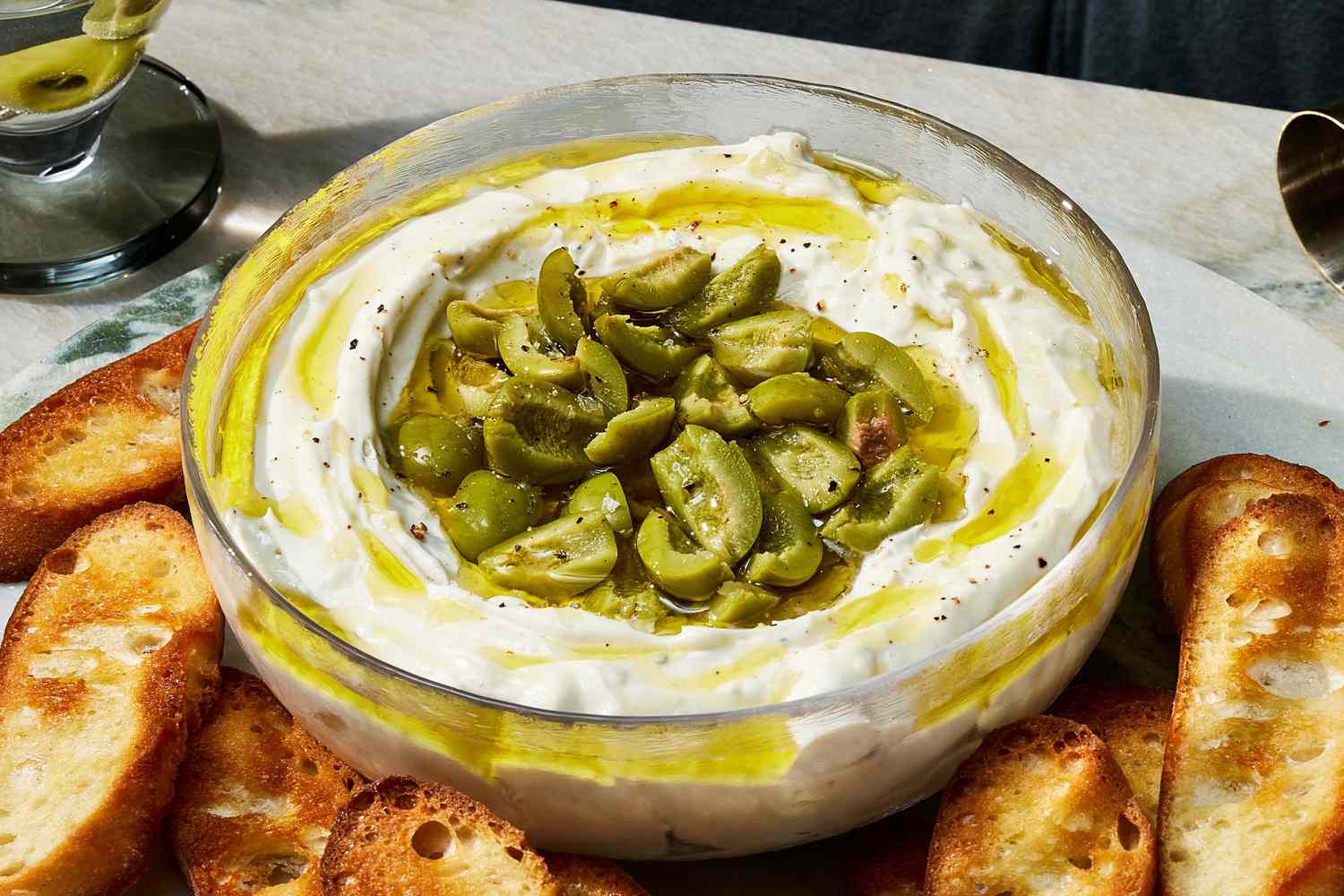 Dirty Martini Dip