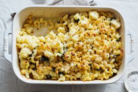 Mac and Cheese in a Staub Ceramic Rectangular Baking Dishes