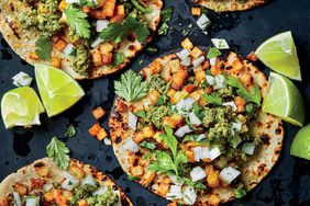 Green Chorizo and Potato Tacos