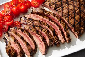 Grilled Balsamic and Garlic Flank Steak