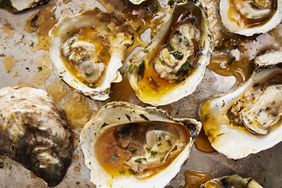 Grilled Oysters with Spicy Tarragon Butter