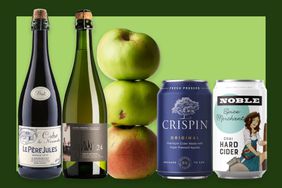 Le Perle Jule Cidre Brut, Astarbe Sagardotegia Espumosa Byhur 24, three apples, Crispin Ciders, Noble Cider Spice Merchant.