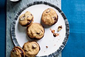 Ganache-Stuffed Chocolate-Chip Cookies