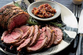 Roast Leg of Lamb with Rosemary and Lavender