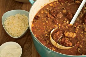 Pork Cheek and Black-Eyed Pea Chili