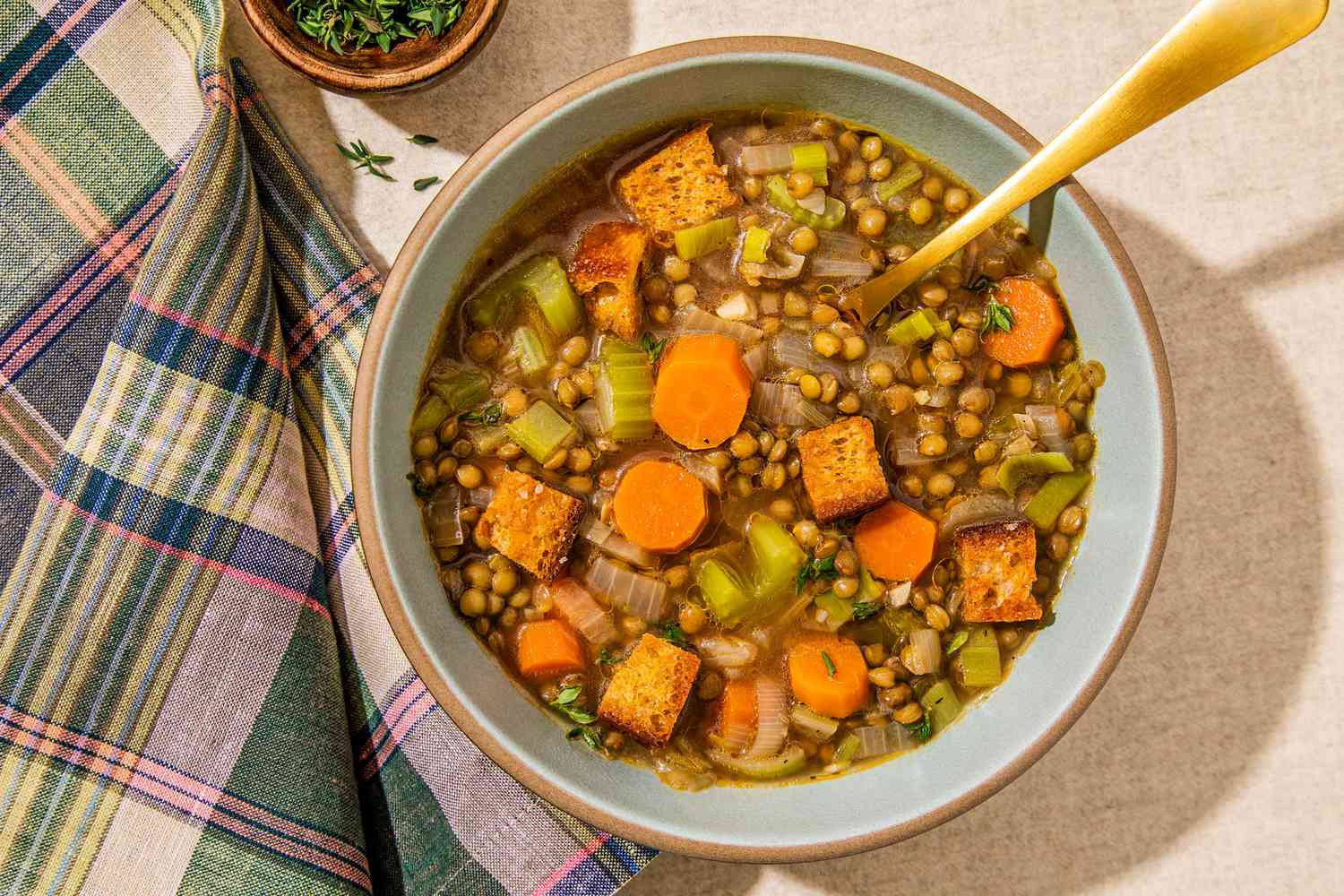 French Lentil and Vegetable Soup