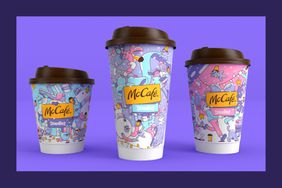 McDonald's and Doodles collaboration cups