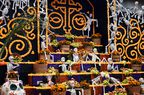 A Dia de Los Muertos altar in Oaxaca.