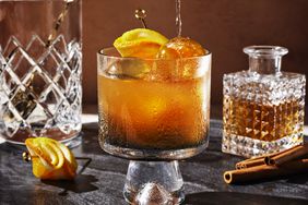 Orange-Cinnamon Amaro Spritz