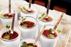 Grilled-Vegetable Gazpacho