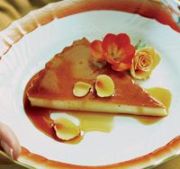 Vanilla-Orange Flan