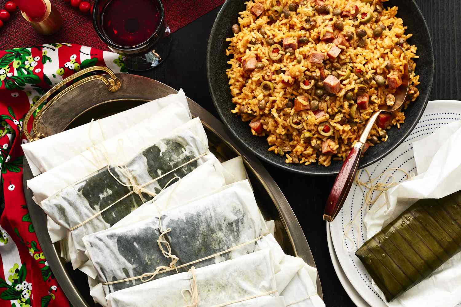 NOCHEBUENA: Pasteles and Arroz con Gandules