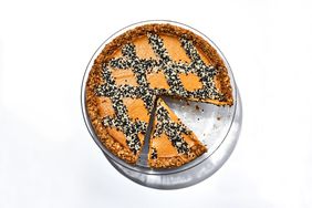 Black Sesame Pumpkin Pie