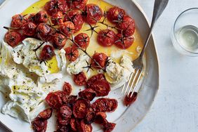 Buffalo Mozzarella with Neat and Messy Tomatoes