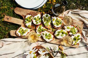 Ricotta-Fava Toasts Recipe