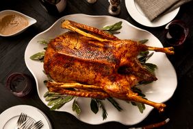 Roasted Goose with Crispy Skin