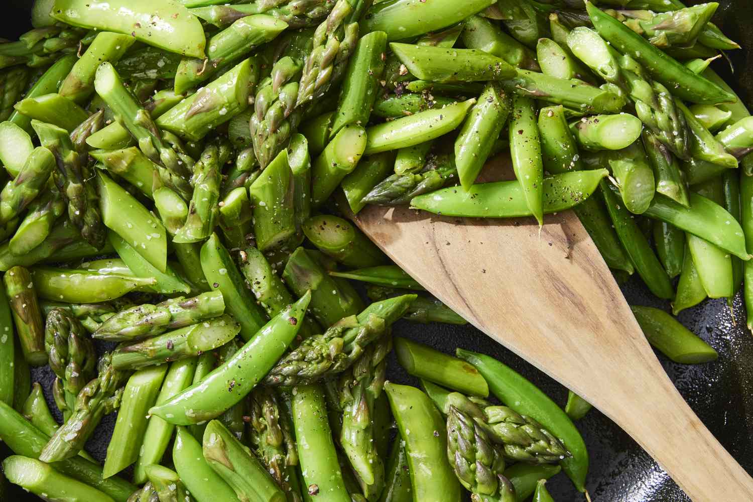 Sauteed Asparagus with Sugar Snap Peas