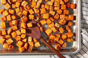 Sheet Pan Roasted Sweet Potatoes 