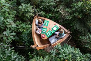 Treepod Dining Experience at Soneva Kiri