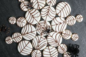 Spiderweb Sugar Cookies