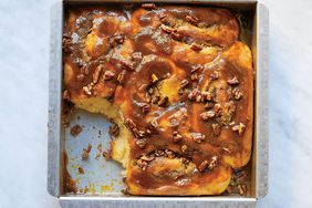 Sweet Potato–Salted Pecan Sticky Buns