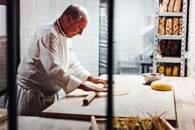 Le Bristol pasta making