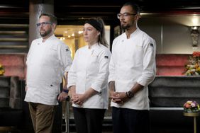 TOP CHEF -- "Cruising to the End" Episode 2114 -- Pictured: (l-r) Daniel Jacobs, Savannah Miller, Danny Garcia